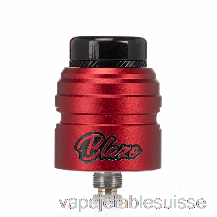 Vape Suisse Créations Thunderhead Blaze Solo 24mm Bf Rda Rouge